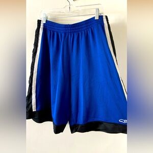 🏀Vintage Champion ROYAL BLUE Basketball 🏀 shorts size LARGE